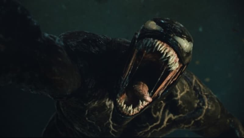 Venom, der tödliche Beschützer, kehrt zurück auf die große Leinwand. (Bild: © 2021 Sony Pictures Entertainment Deutschland GmbH; MARVEL and all related character names: © & ™ 2021 MARVEL)