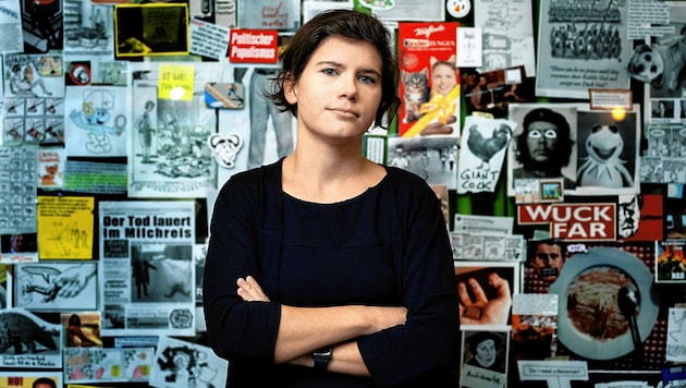 Social-Media-Expertin Ingrid Brodnig ist auch Journalistin und Autorin des Buches „Einspruch!“. (Bild: Gianmaria Gava)