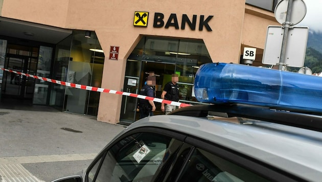 Banküberfälle wie jene in Innsbruck sind selten geworden. (Bild: zeitungsfoto.at)