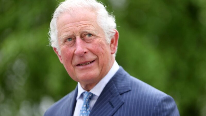 Prinz Charles bei einem Besuch im St. Bartholomew‘s Hospital (Bild: APA/AFP/Pool/Chris Jackson)