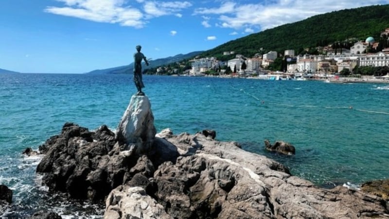 Das bekannte k. u. k. Seebad Opatija (Bild: Wassermann Kerstin)