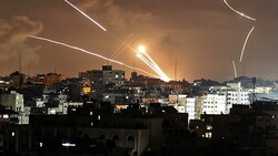 Raketenbeschuss aus dem Gazastreifen (Bild: AFP)