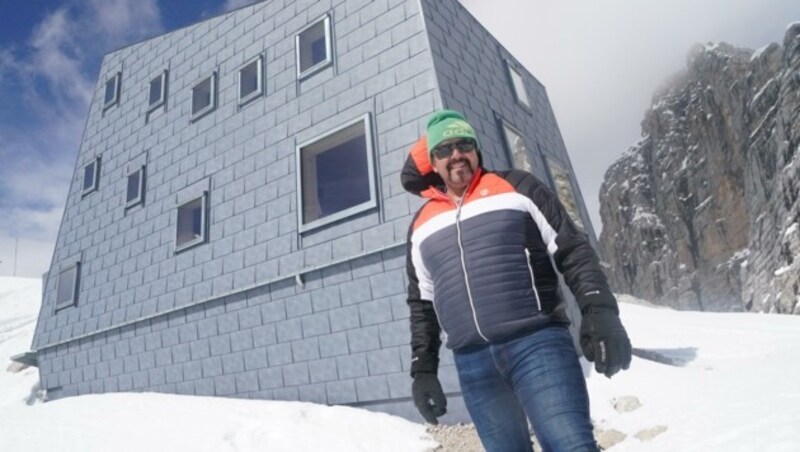 Hoch vom Dachstein an – am steirischen Hymnenberg betreibt Wilfrid Schrempf die Seethalerhütte. (Bild: Pail Sepp)