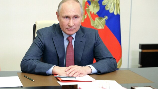 Die USA und Tschechien stehen jetzt auf Russlands Liste „unfreundlicher Staaten“. Die Initiative geht auf Präsident Wladimir Putin zurück. (Bild: AFP)