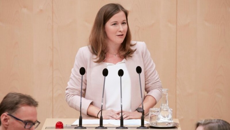 Claudia Plakolm im Nationalrat (Bild: Parlamentsdirektion/Thomas Topf)