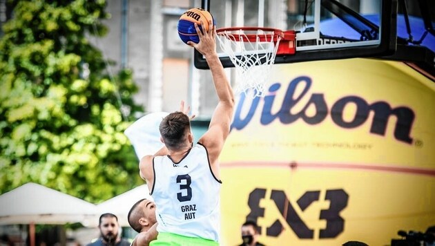 Die Korbjäger „fliegen“ auf Graz (Bild: FIBA)