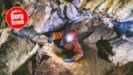 Grandes pasillos y agujeros estrechos: todo esto se puede encontrar en las cuevas de Carintia (Imagen: Hannes Wallner)