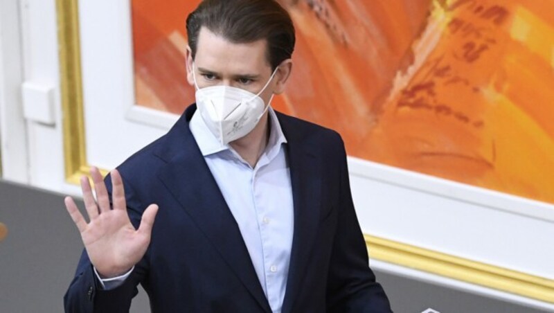 Bundeskanzler Sebastian Kurz (ÖVP) (Bild: APA/ROBERT JAEGER)