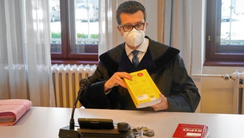 Am Landesgericht Graz wurde der Fall kürzlich verhandelt (am Bild Richter Oliver Graf). (Bild: Sepp Pail)