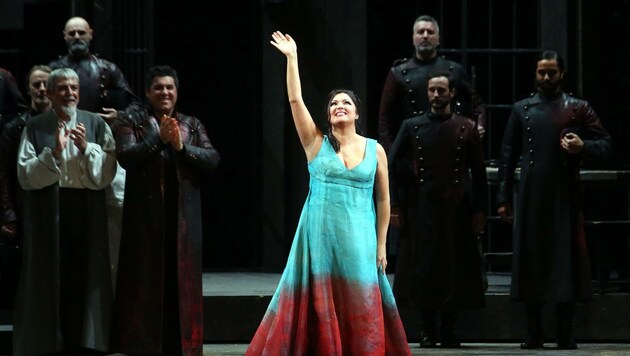 Der Superstar kommt doch: Anna Netrebko singt in "Tosca". (Bild: MATTEO BAZZI)