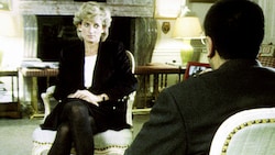 Prinzessin Diana während des BBC-Interviews mit Martin Bashir im Jahr 1995 (Bild: PA / picturedesk.com)