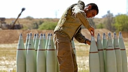 Derzeit schweigen die Waffen auf beiden Seiten. (Bild: APA/AFP/JACK GUEZ)