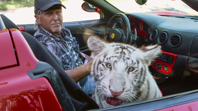 Jeffrey Lowe ist einer der Stars der „Netflix“-Serie „Tiger King“. (Bild: Netflix)
