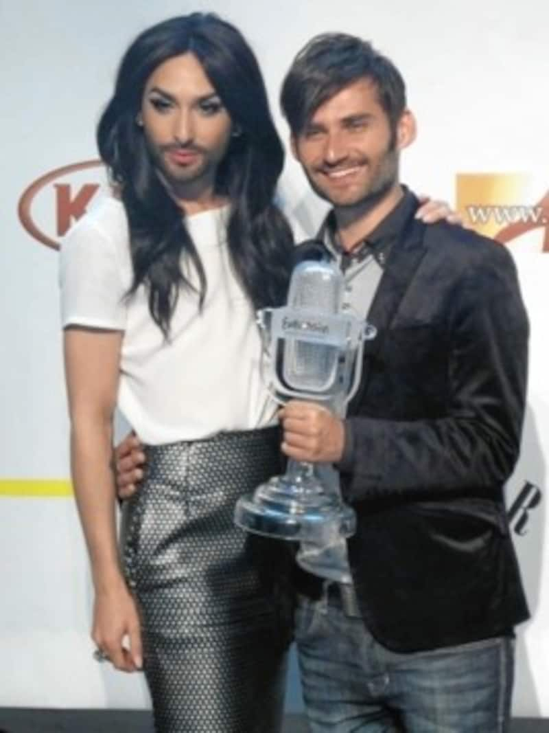 Markus Tritemmel mit Conchita (Bild: Markus Tritemmel)