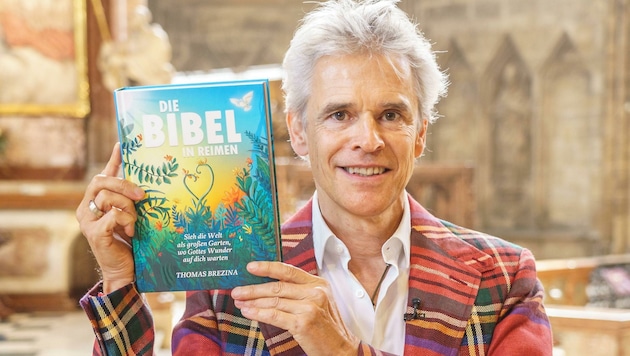 Thomas Brezina hat die „Bibel in Reimen“ verfasst. (Bild: Vienna Press / Andreas TISCHLER)