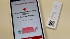 Die App wird für Wohnzimmer-Tests benötigt (Bild: BARBARA GINDL)