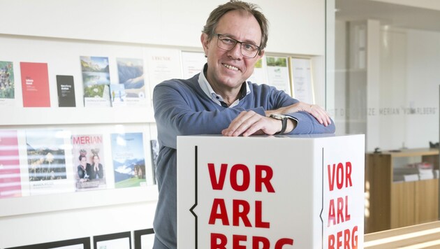 Vorarlberg Tourismus-Chef Christian Schützinger. (Bild: Mathis Fotografie)