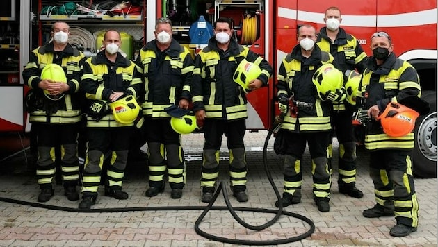 Profis im Helfen: Die Feuerwehr in Parndorf hat im Jahr 170 Einsätze aller Art zu meistern (Bild: P. Huber)