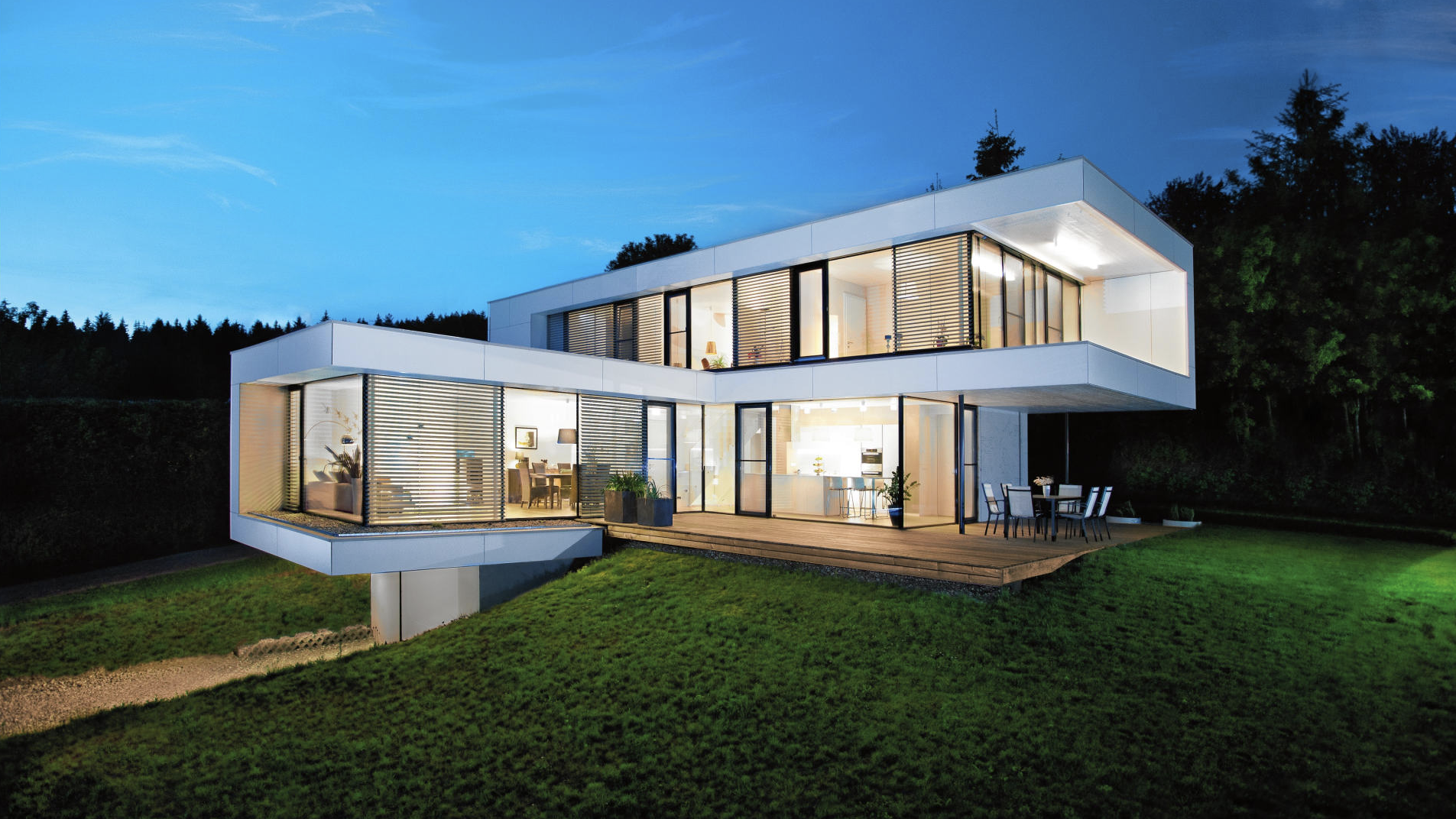 Das Premiumhaus in der Nähe des Klopeiner Sees zählt zu den schönstens Häusern Europas. (Bild: GRIFFNER)