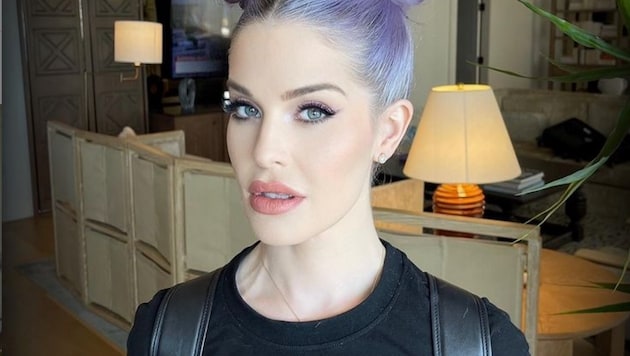 Kelly Osbourne bestreitet, dass sie an ihrem Gesicht mehr als Botox hat machen lassen. (Bild: instagram.com/kellyosbourne)
