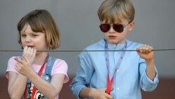 Immer vorn dabei: Gabriella und Jacques teilen die Leidenschaft für Motorsport mit ihrem Papa Fürst Albert. (Bild: www.viennareport.at)