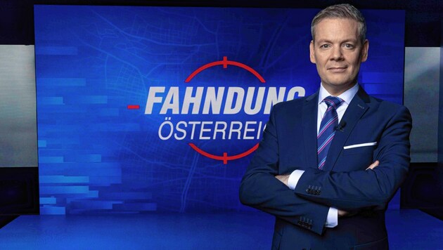 Eduard Zimmermann erfand „Aktenzeichen XY“ - Hans Martin Paar moderiert „Fahndung Österreich“ auf ServusTV. (Bild: ServusTV)