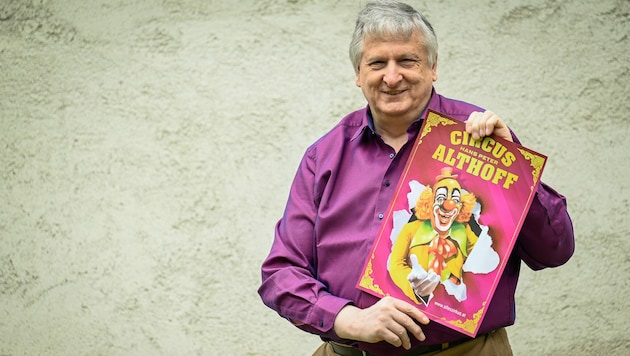 Für Zirkusse und Clowns hat Peter Lunacek schon seit seiner Kindheit ein Faible. (Bild: Alexander Schwarzl)