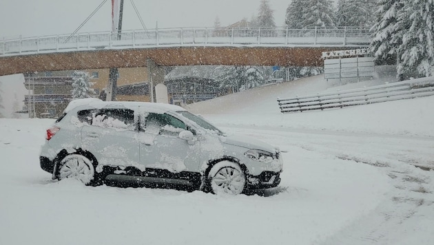 Viel Neuschnee: Die Katschberghöhe gibt sich dieser Tage winterlich. (Bild: Holitzky Roland)