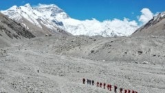 The body of a missing climber was found on Mount Everest on Friday (archive image). (Bild: Xinhua News Agency)