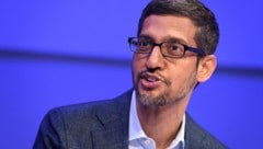 Google-Chef Sundar Pichai (Bild: APA/AFP/Fabrice COFFRINI)