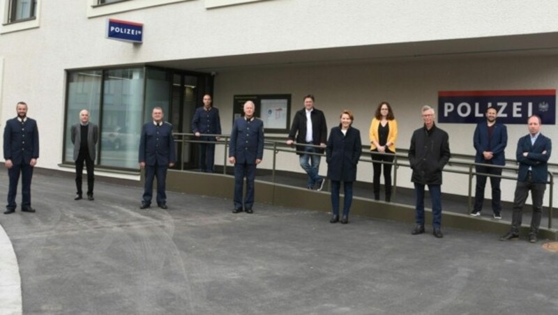 Im April wurde der neue Polizeiposten direkt am Dornbirner Bahnhof eröffnet. (Bild: Robert Novak)