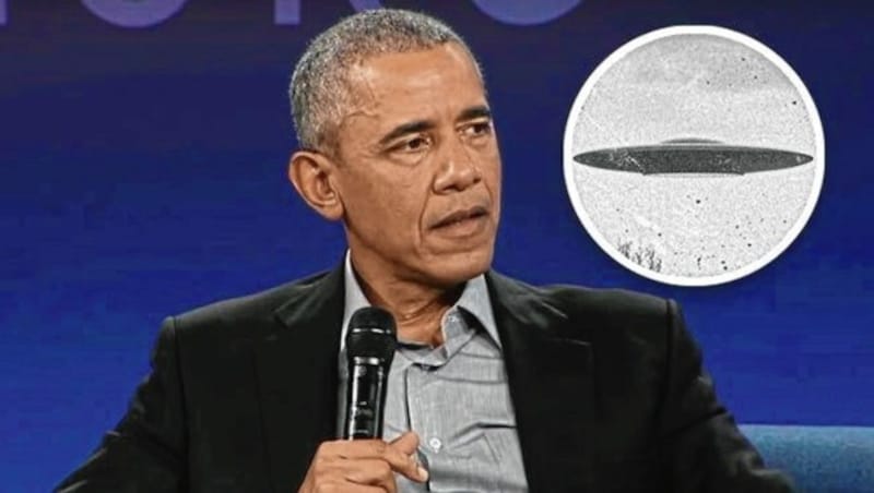 Als Ex-Präsident kennt Barack Obama Staatsgeheimnisse, in einer Talkshow bestätigte er nun die Existenz von UFOs. (Bild: YouTube Screenshot)