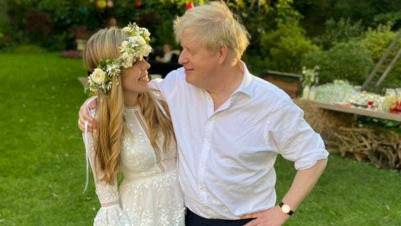 Carrie und Boris Johnson (Bild: twitter.com/JamesCleverly)