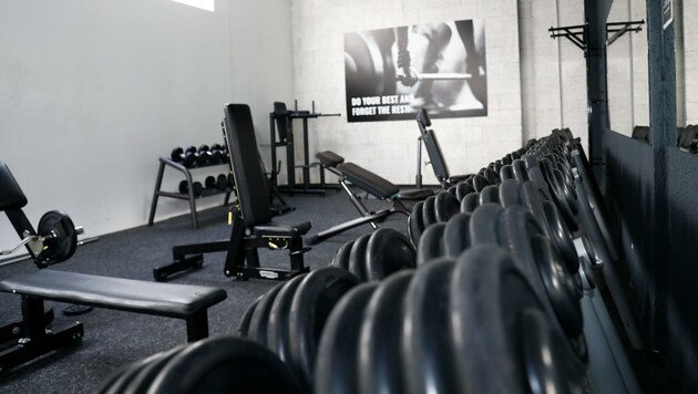 77 Personen dürfen im BODYLAND Fitnessclub in St. Johann maximal trainieren. (Bild: Gerhard Schiel)