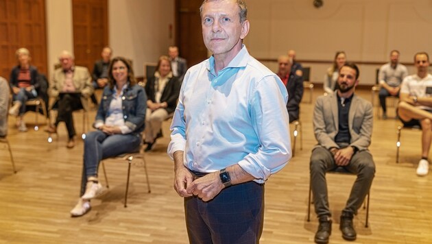 Einhellig war VP-Vorstand für Josef Ramharter. (Bild: Biedermann Andreas)