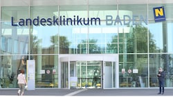 Mehrere Kliniken, wie das Krankenhaus Baden, stellen auf Notbetrieb um. (Bild: P. Huber)
