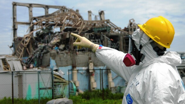 In vier von sechs Atomreaktoren kam es im März 2011 in Fukushima zur Kernschmelze - und damit zum Super-GAU. (Bild: Reuters)