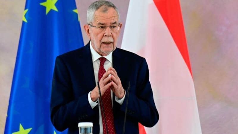 Tritt Bundespräsident Alexander Van der Bellen zur Wiederwahl an? (Bild: AFP)