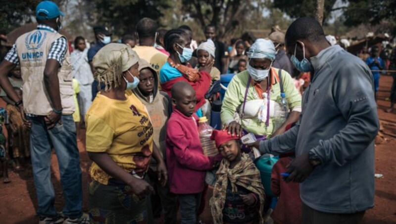 Dramatisch ist die Situation derzeit auch in der Demokratischen Republik Kongo (Bild: AFP)