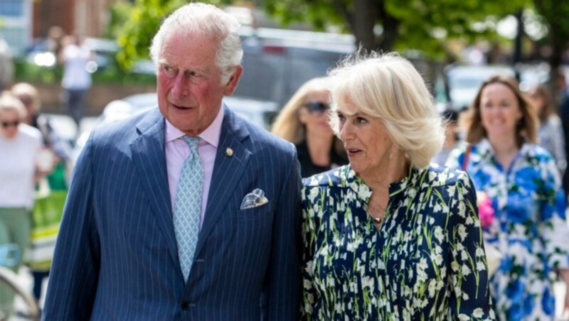 Prinz Charles und seine Frau Camilla (Bild: APA / Photo by Heathcliff O‘Malley / POOL / AFP)