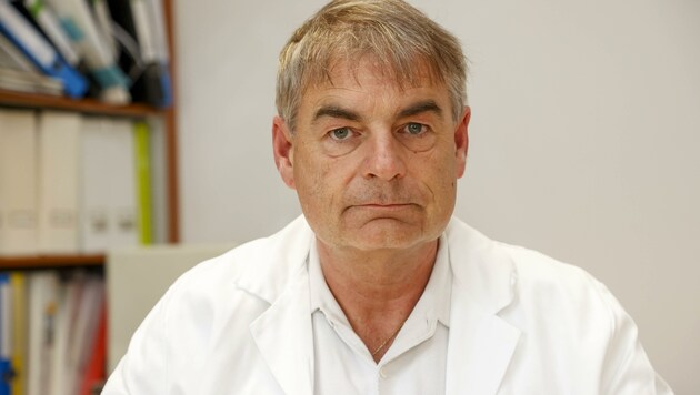 Gerd Rasp ist HNO-Primar am Uniklinikum Salzburg. (Bild: Tschepp Markus)