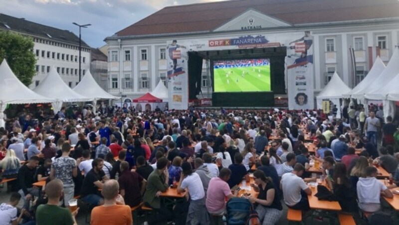 So voll war es beim letzten Mal. Heuer dürfen maximal 800 Leute rein. (Bild: Rosenzopf Christian/Kronenzeitung)