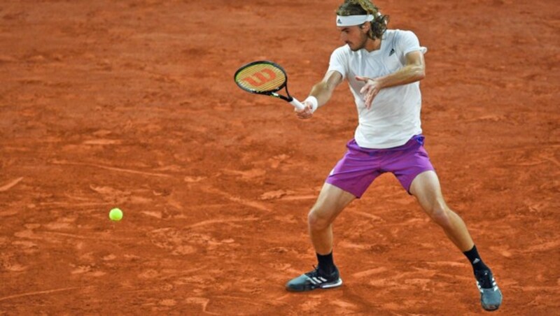 Stefanos Tsitsipas (Bild: APA/AFP/Christophe ARCHAMBAULT)