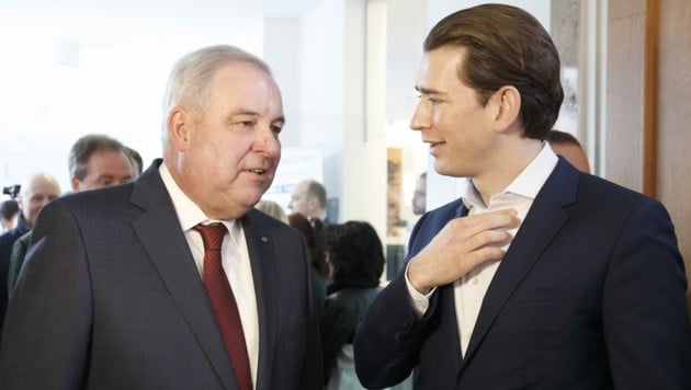 Hermann Schützenhöfer ist davon überzeugt, dass die ÖVP auch ohne Kurz mehr als gut aufgestellt ist. (Bild: APA/ERWIN SCHERIAU)