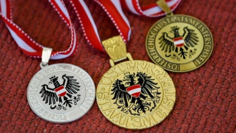 In Graz wurden die Staatsmeisterschafts-Medaillen vergeben. (Bild: SAF)