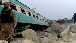 Bei einem Zugunglück im Süden Pakistans sind mehr als 30 Menschen getötet worden. (Bild: Screenshot Twitter)