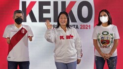 Keiko Fujimori gewann laut ersten Ergebnissen die Stichwahl um das peruanische Präsidentenamt. (Bild: AFP)