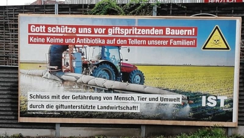 Mit diesem Sujet ging der Steirer an die Öffentlichkeit - und landete damit vor Gericht. (Bild: KK)