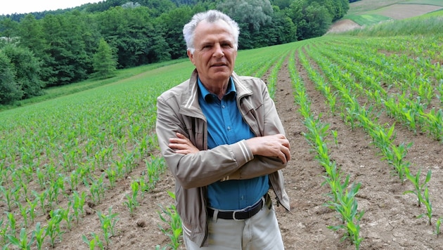 Der Steirer Franz Sölkner ist für Teile der Bauernvertreter schon als „IST“-Aktivist unbequem. (Bild: Christian Jauschowetz)