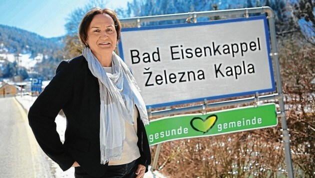 Bürgermeisterin Elisabeth Lobnik ist voller Tatendrang (Bild: Evelyn Hronek Kamerawerk)